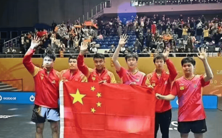 成为了正式, 乓球队在接